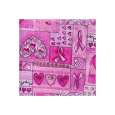 Pink Breast Cancer Awareness Hope Ribbons 44"
